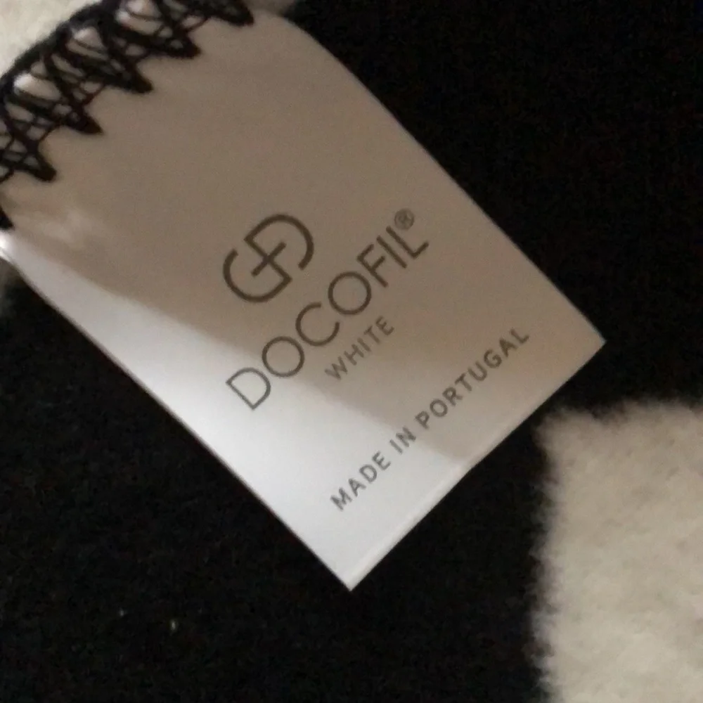 Docofil Black HEARTs Throw Blanket